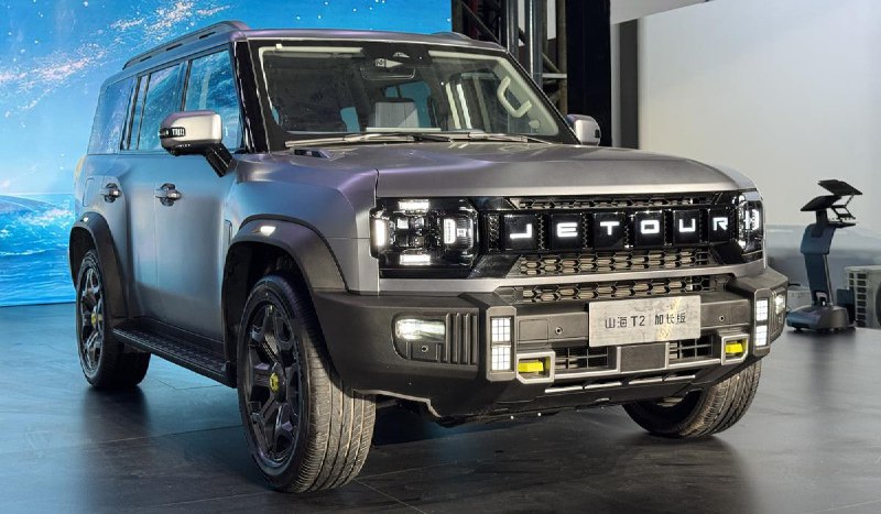Обновленная версия Jetour T2: семиместный SUV с гибридной силовой установкой