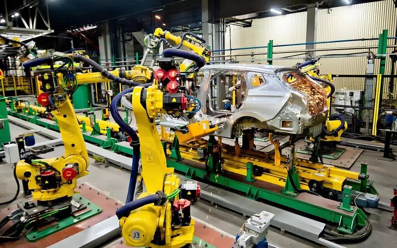 Автозавод Lada Iskra запускает роботизированное производство кузовов