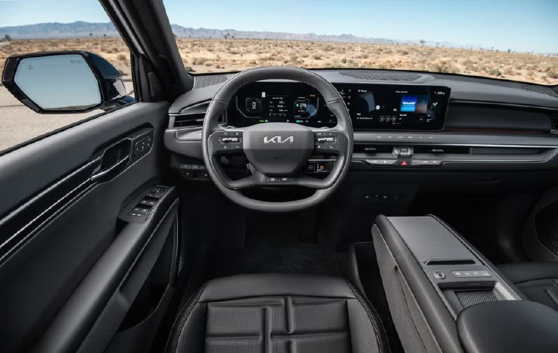 Кроссовер Kia EV9 представили в уникальной версии Nightfall Edition