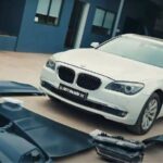 Переделка классического BMW 7 серии под дизайн нового поколения