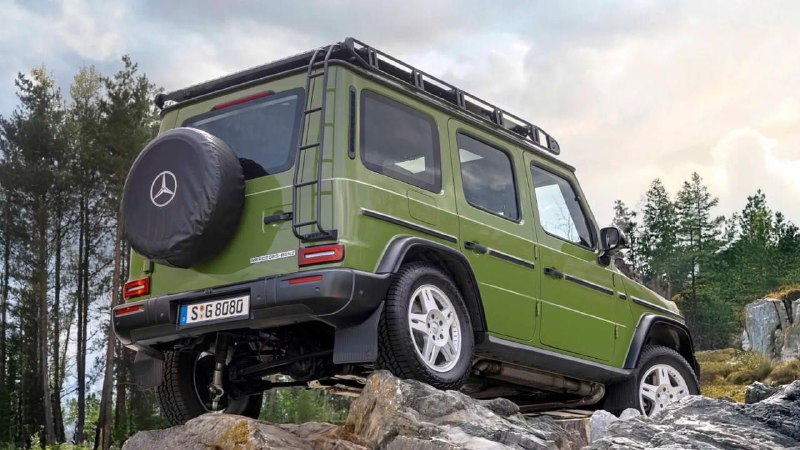Mercedes-Benz представляет ретро-версию нового G-класса с фирменным стилем 80-х годов