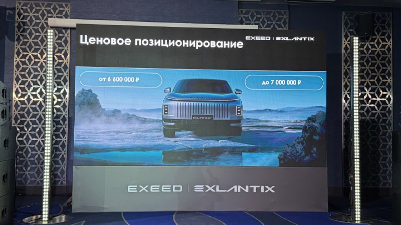 В России представлен новый гибридный кроссовер Exlantix ET от Chery