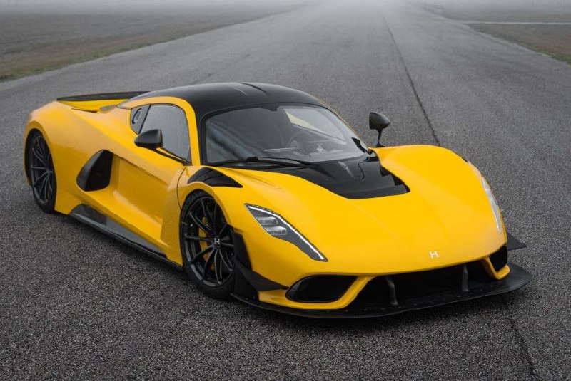 Hennessey Venom F5 Evolution — самый мощный дорожный автомобиль с двигателем внутреннего сгорания