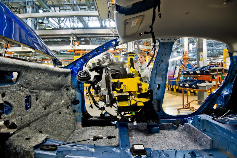 Старт массового производства новой модели Lada Iskra в Тольятти