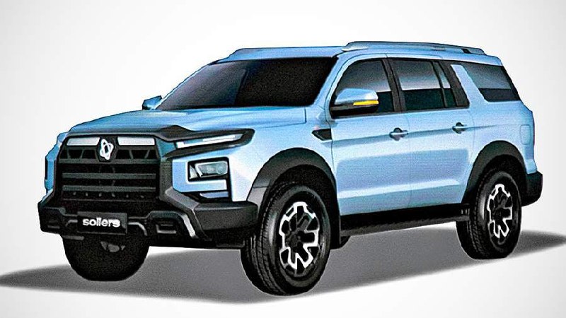 Соллерс представил прототип внедорожника на базе китайского пикапа JAC T9
