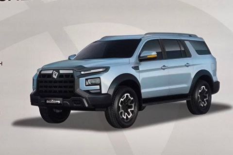 Первые изображения нового внедорожника совместной разработки JAC и Sollers