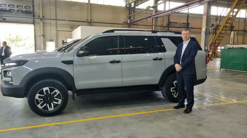 Первые изображения нового внедорожника совместной разработки JAC и Sollers