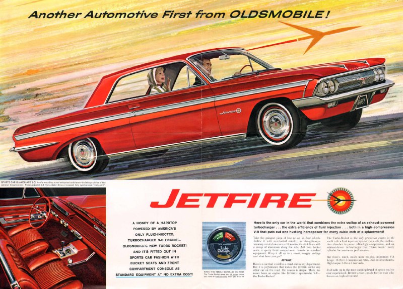 История турбированных двигателей в американских автомобилях эпохи 1960-х