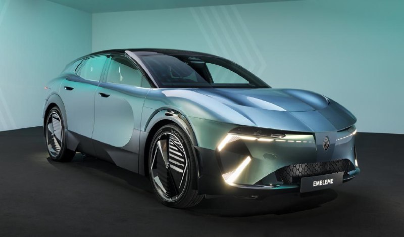 Концепт-кар Renault Embleme: водородный электромобиль с запасом хода 1000 км и экологичным дизайном