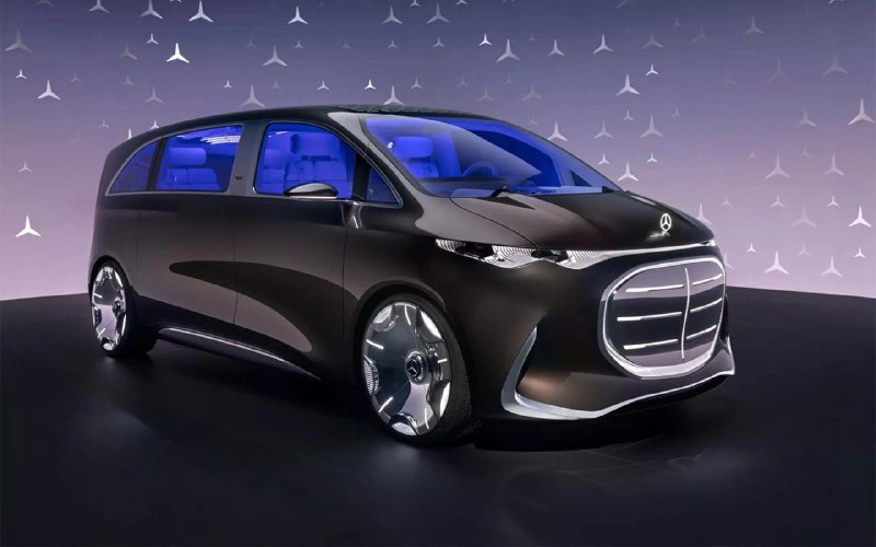 Mercedes представил концептуальный минивэн Vision V с инновационным интерьером