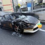 Японец десять лет копил на Ferrari, которая сгорела через час после покупки