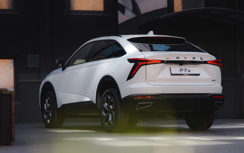 Запуск второго поколения купеобразного кроссовера Haval F7x в производстве