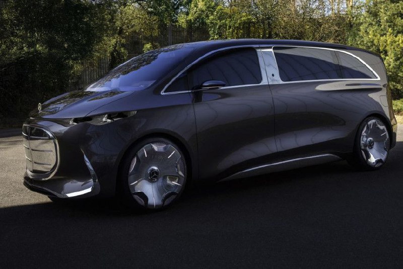 Mercedes-Benz представляет концепт будущего V-класса на основе электрической платформы