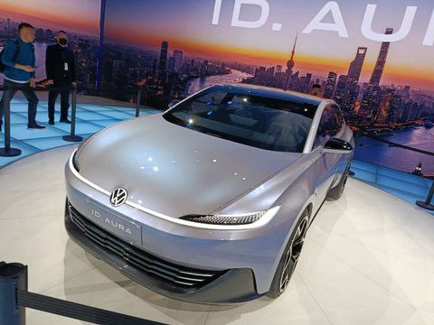 Volkswagen представил в Шанхае три инновационных электромобиля-эксперимента