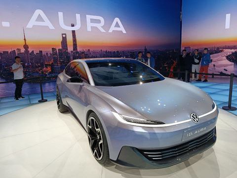 Volkswagen представил в Шанхае три инновационных электромобиля-эксперимента