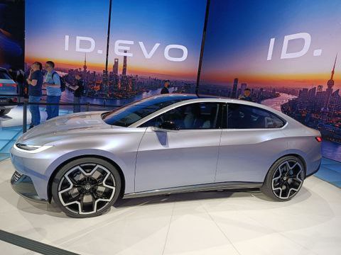 Volkswagen представил в Шанхае три инновационных электромобиля-эксперимента