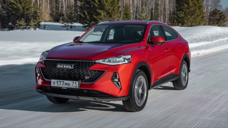 Новый купе-кроссовер Haval F7x второго поколения выпускается в России