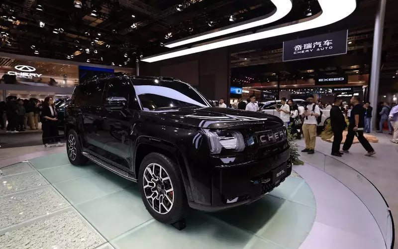 Chery представляет новый флагманский кроссовер Tiggo 9L на автосалоне в Шанхае 2025 года