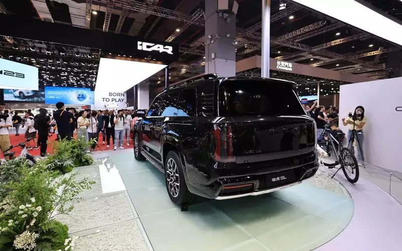 Chery представляет новый флагманский кроссовер Tiggo 9L на автосалоне в Шанхае 2025 года