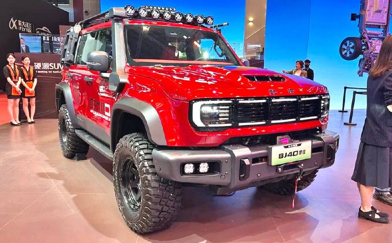 Новинка внедорожного сегмента: BAIC BJ40 с улучшенными возможностями для бездорожья