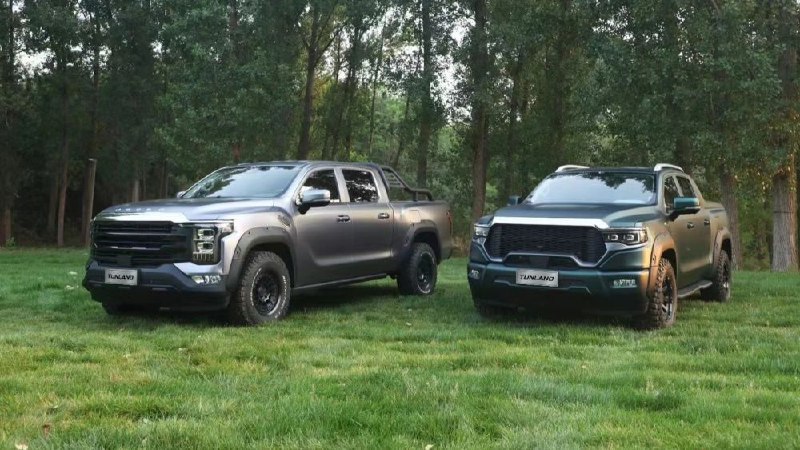 На российском рынке появились новые модели пикапов Foton: Tunland V7 и V9