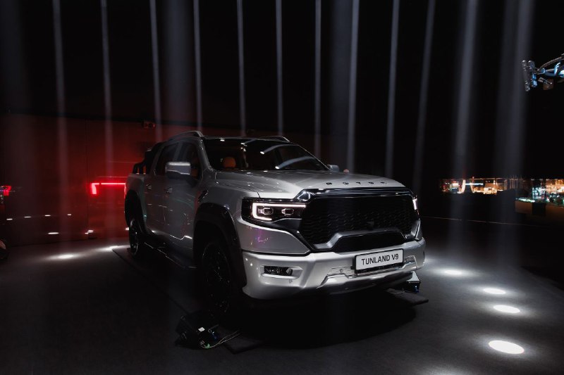 На российском рынке появились новые модели пикапов Foton: Tunland V7 и V9