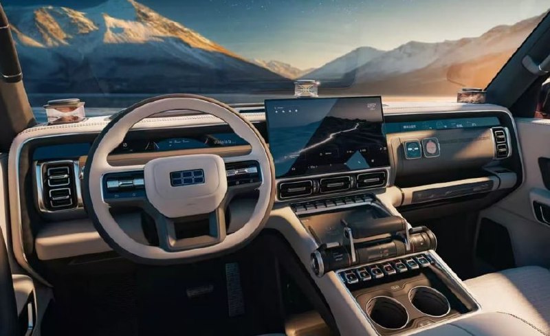 Geely Galaxy Cruiser: концептуальный кроссовер с функцией плавания