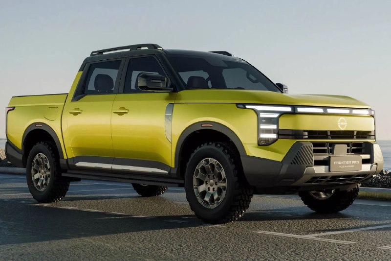Новый гибридный пикап Nissan Frontier Pro: инновации на автосалоне в Шанхае