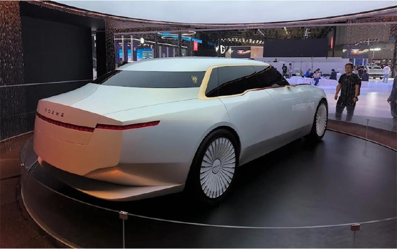 Roewe представляет минималистичный люкс-концепт электрического седана на Шанхайской выставке