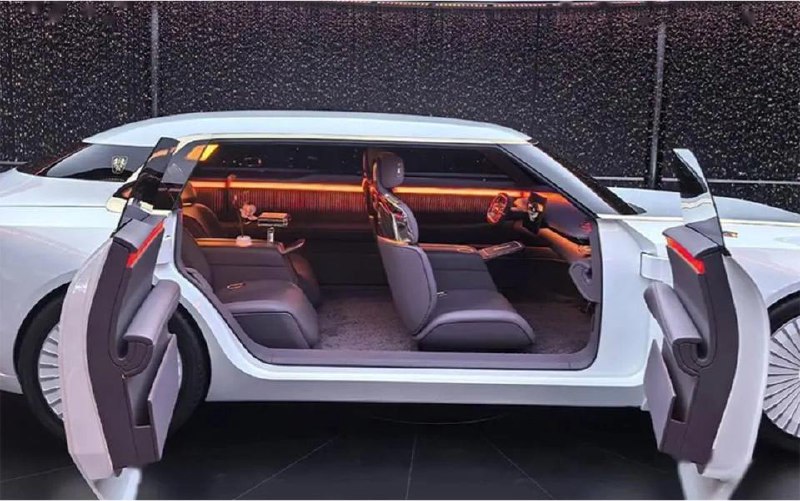Roewe представляет минималистичный люкс-концепт электрического седана на Шанхайской выставке