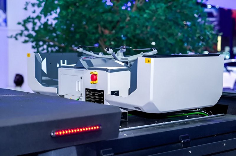 Geely представила новый гибридный пикап Radar с встроенными дронами и инновационными возможностями