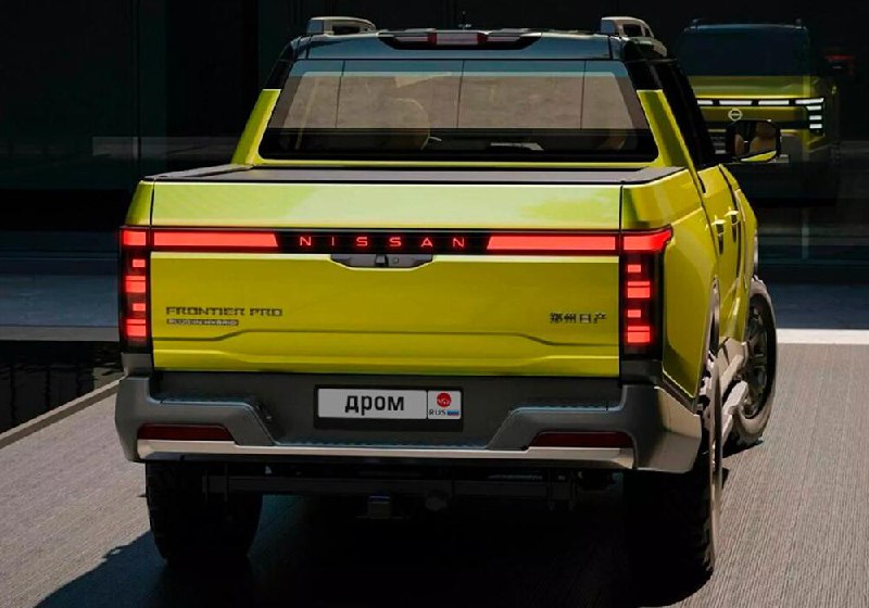 Презентация нового гибридного пикапа Nissan Frontier Pro в Шанхае
