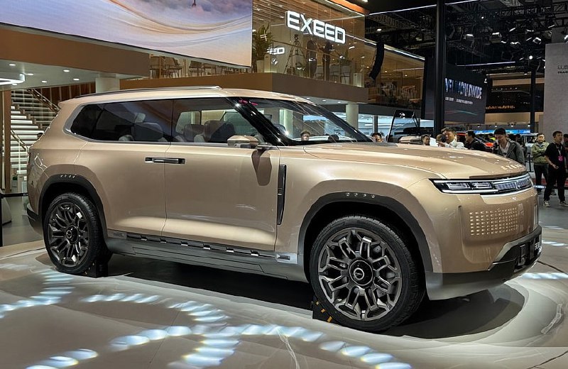 Новый концепт-кар Exeed Tianji: роскошный электромобиль с запасом хода до 2000 км