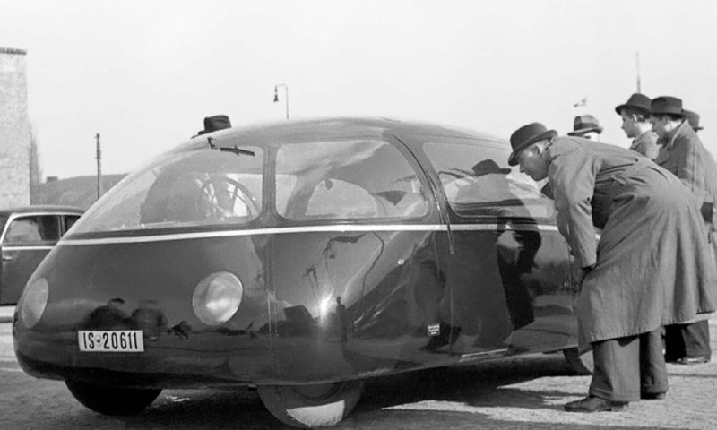 Инновационный немецкий автомобиль 1939 года с уникальной аэродинамикой