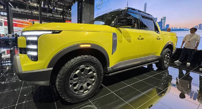Ниссан представляет новый гибридный пикап Nissan Frontier Pro