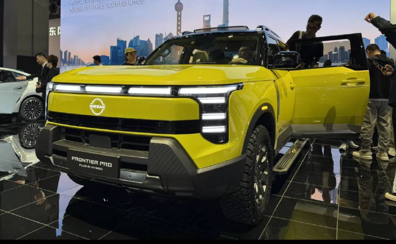 Ниссан представляет новый гибридный пикап Nissan Frontier Pro