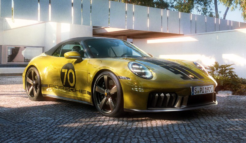 Ограниченная серия Porsche 911 Spirit 70 Heritage Edition — сочетание классики и инноваций