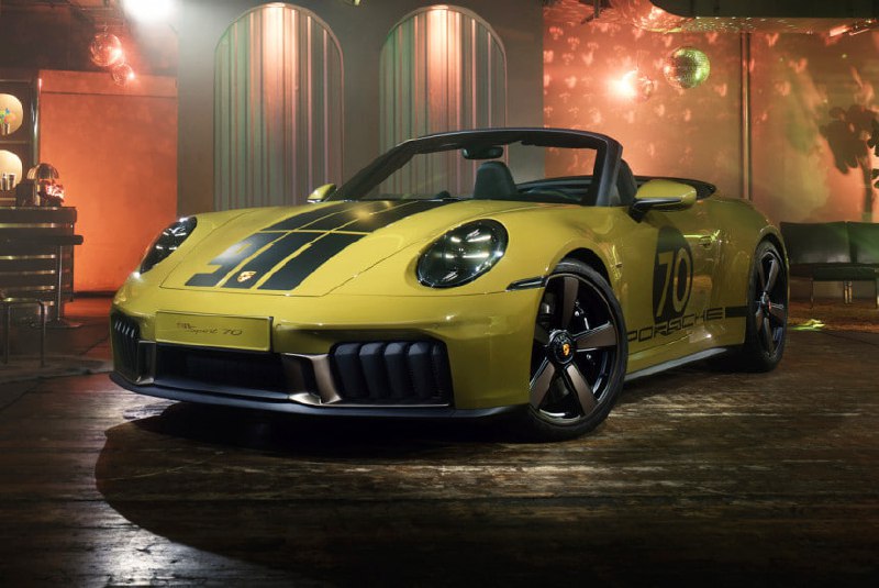 Ограниченная серия Porsche 911 Spirit 70 Heritage Edition — сочетание классики и инноваций