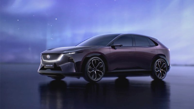 Новый электрокроссовер Mazda EZ-60 вызвал интерес на рынке