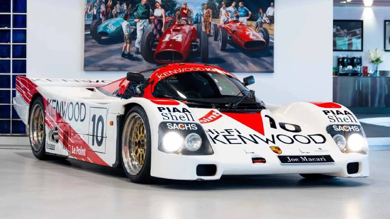 Редкий Porsche 962C выставлен на продажу — легендарный спорткар с историческими достижениями