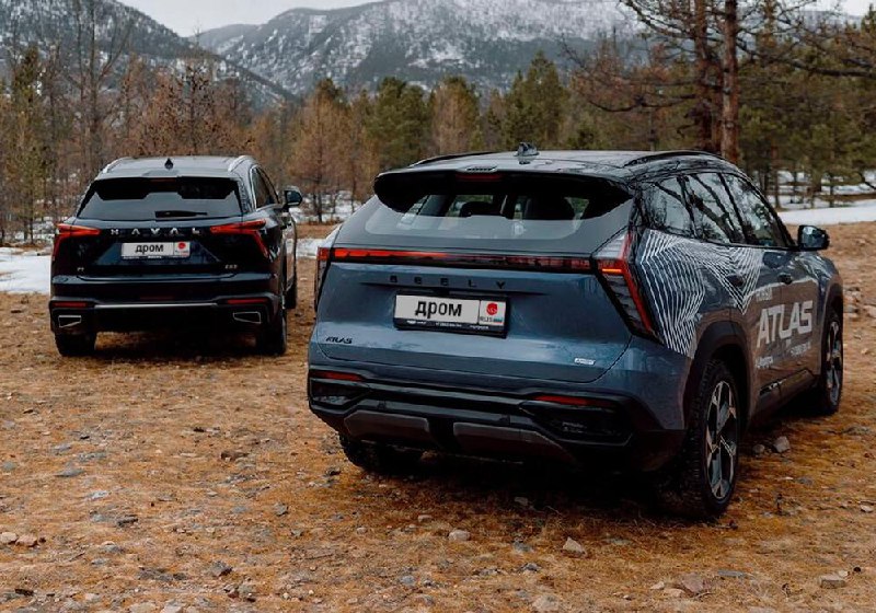 Сравнение кроссоверов Geely Atlas и Haval F7: преимущества и недостатки