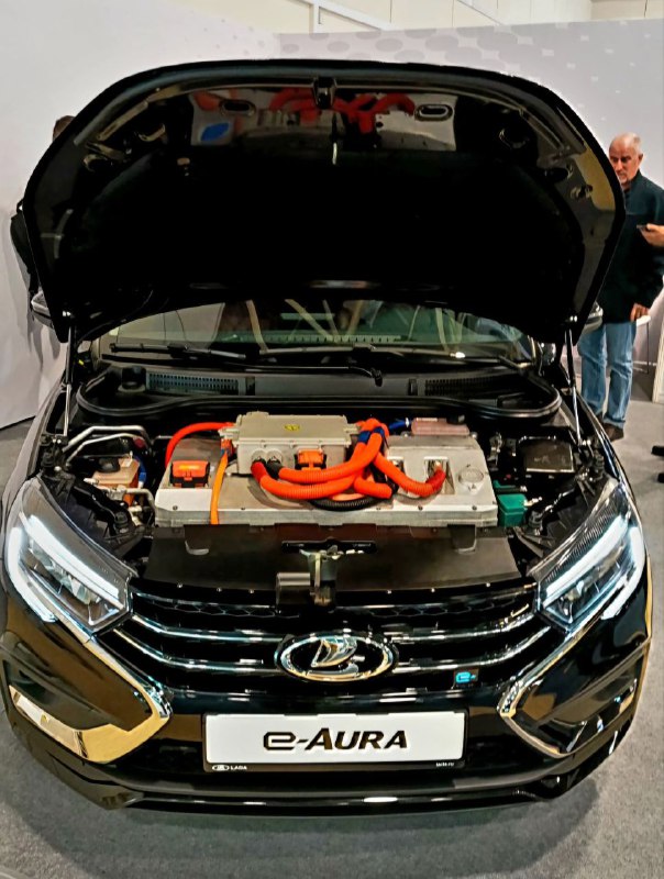 LADA представила электроседан e-Aura: ускорение на 4,5 секунды быстрее бензиновой версии