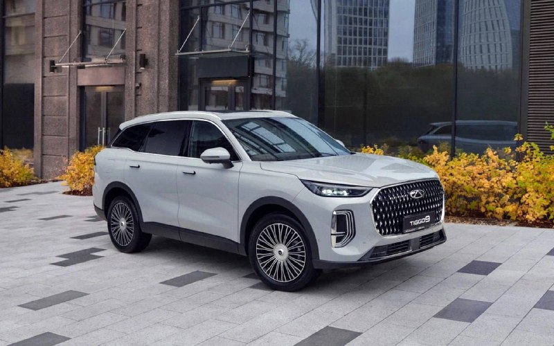 Chery Tiggo 9: Флагманский кроссовер с изящным дизайном