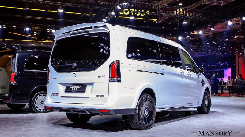 Модернизация Mercedes V-Класса: превращение в роскошный минивэн в стиле Rolls-Royce