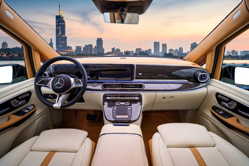 Модернизация Mercedes V-Класса: превращение в роскошный минивэн в стиле Rolls-Royce