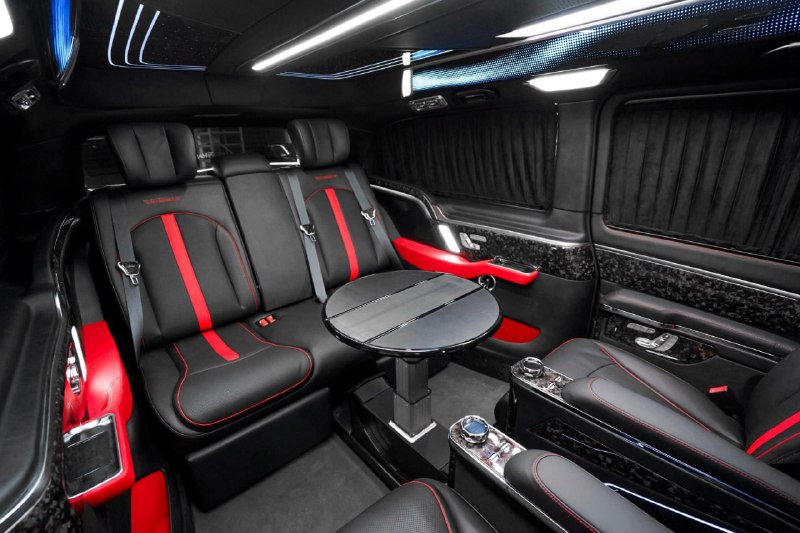 Модернизация Mercedes V-Класса: превращение в роскошный минивэн в стиле Rolls-Royce