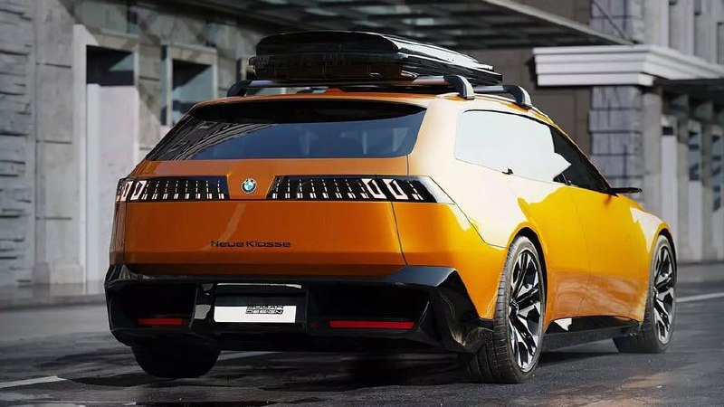 BMW анонсирует электроверсию универсала i3 в стиле Neue Klasse