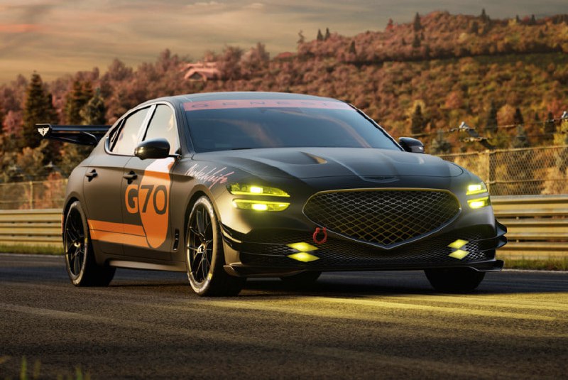 Genesis G70 представили трековую спецверсию для гоночных заездов