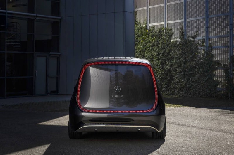 Mercedes-Benz представила футуристический минивэн Vision V с роскошными технологиями