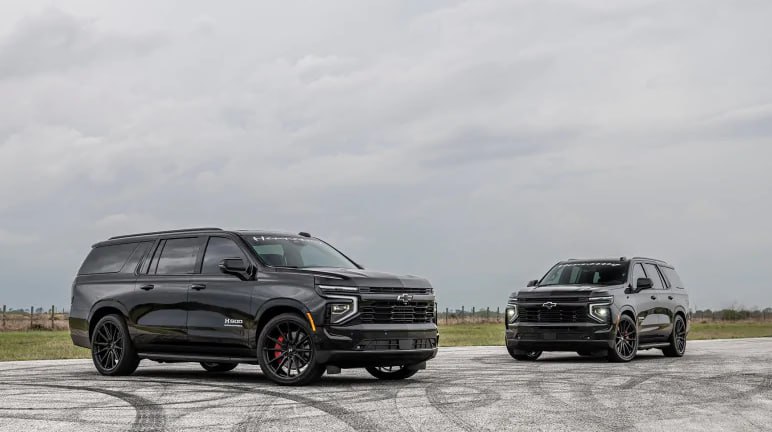 Hennessey выпустила ограниченную серию мощных внедорожников Chevrolet Tahoe и Suburban